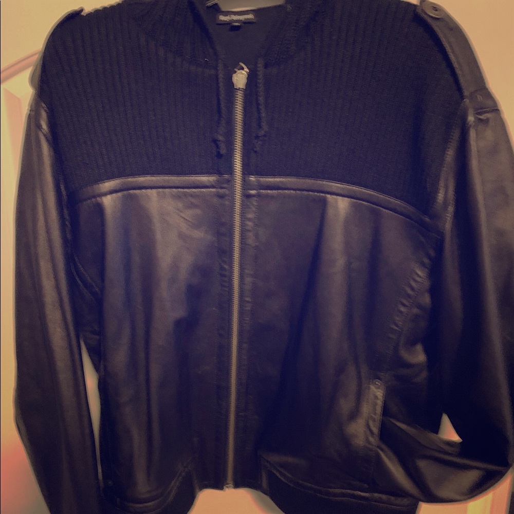 Men’s leather jacket